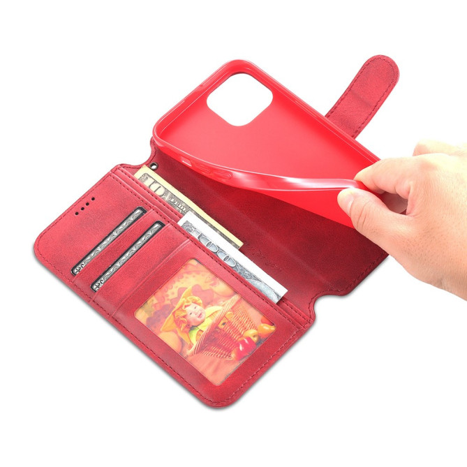 Housse iPhone 13 mini AZNS Portefeuille Support Magnétique