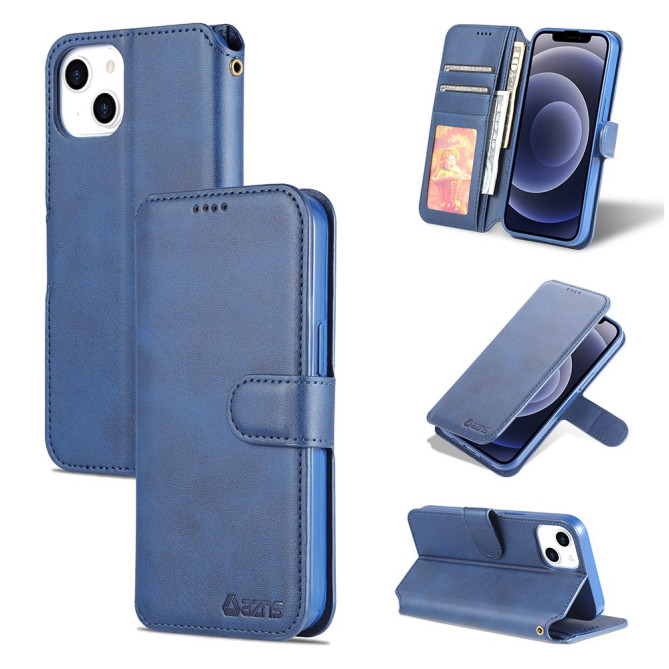 Housse iPhone 13 mini AZNS Portefeuille Support Magnétique
