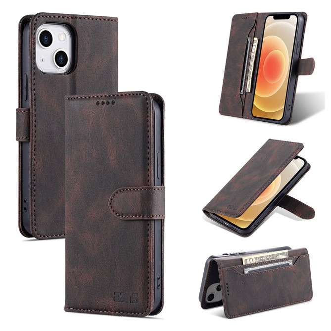 Housse iPhone 13 mini AZNS Portefeuille Support Modèle 2
