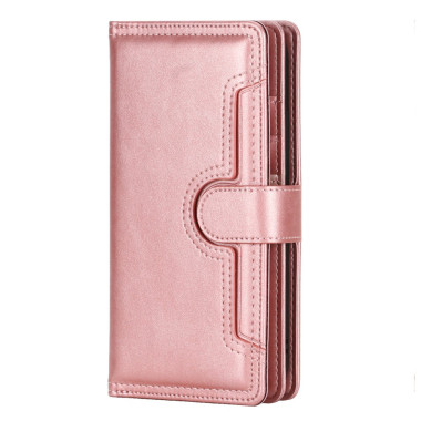Housse iPhone 13 mini Portefeuille Support avec Dragonne Modèle 2