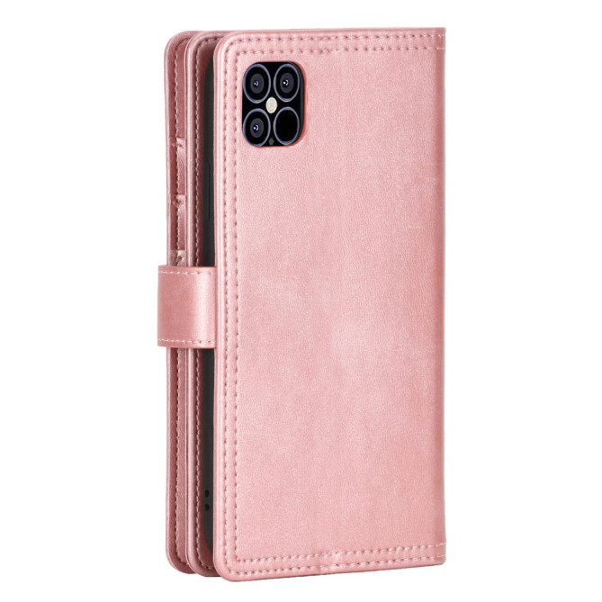 Housse iPhone 13 mini Portefeuille Support avec Dragonne Modèle 2