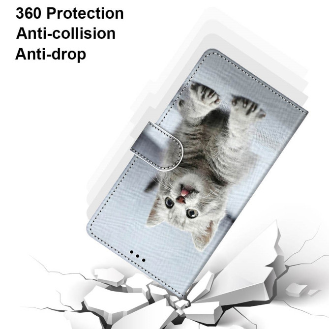 Housse iPhone 13 mini Grey Cat
