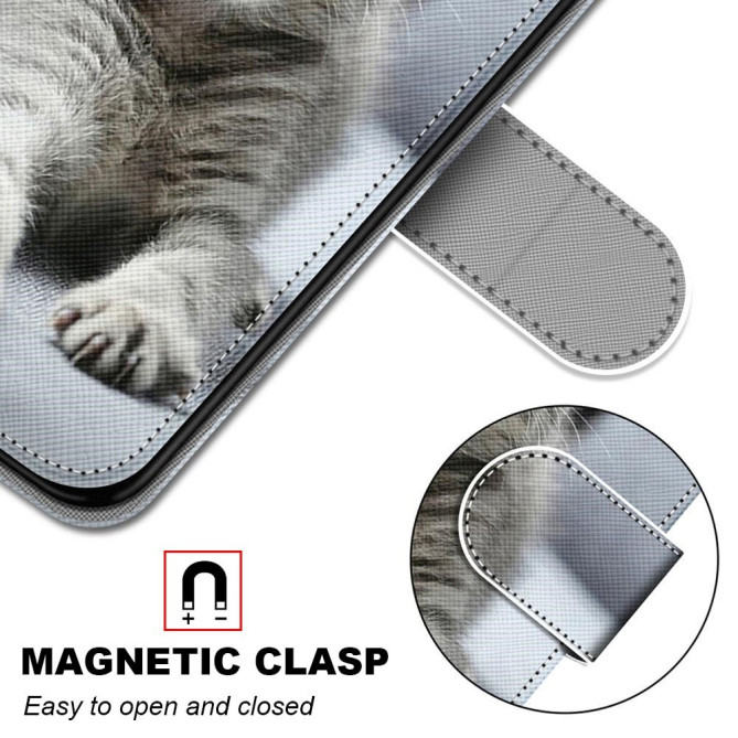 Housse iPhone 13 mini Grey Cat