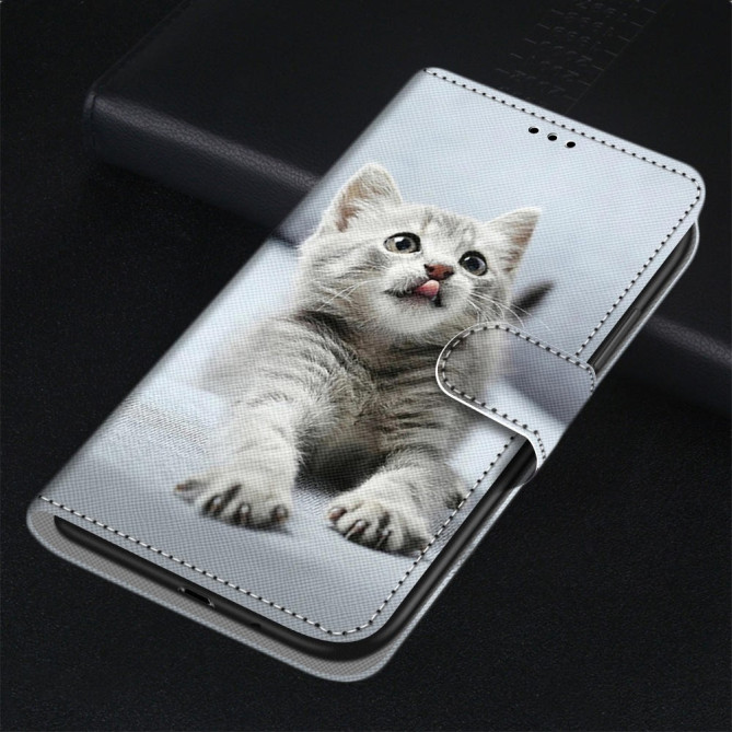 Housse iPhone 13 mini Grey Cat