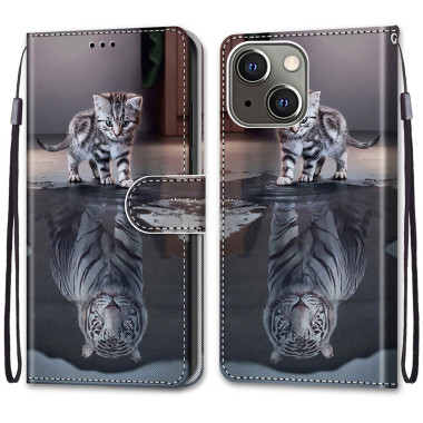 Housse iPhone 13 mini Cat/Tiger