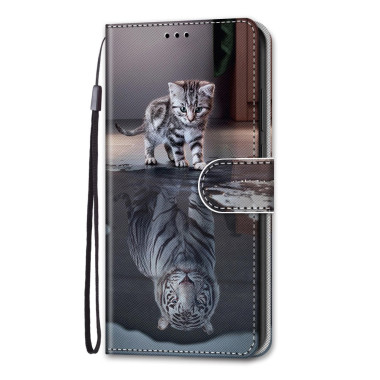 Housse iPhone 13 mini Cat/Tiger