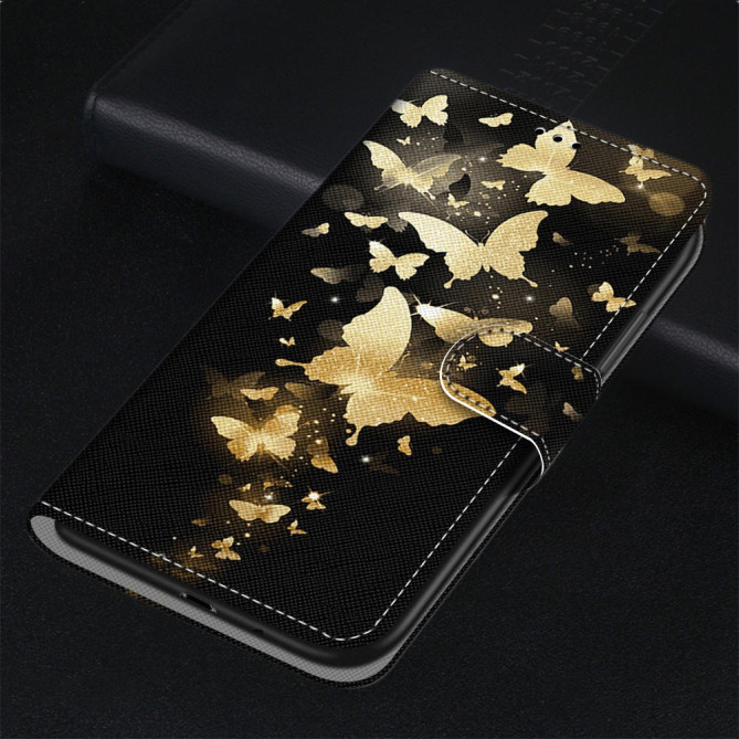 Housse iPhone 13 mini Golden Butterflies Modèle 2