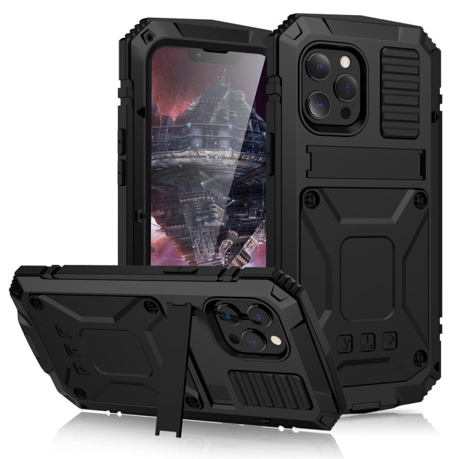 Housse iPhone 13 mini Anti-Chocs avec Support Modèle 2