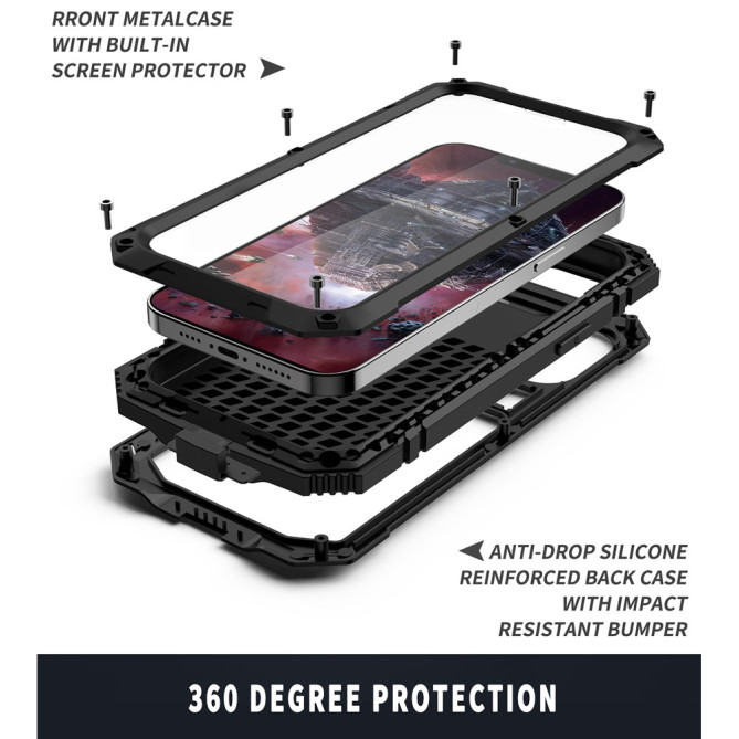 Housse iPhone 13 mini Anti-Chocs avec Support Modèle 2