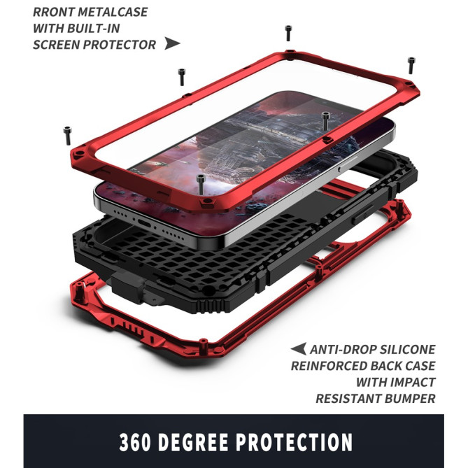 Housse iPhone 13 mini Anti-Chocs avec Support Modèle 2