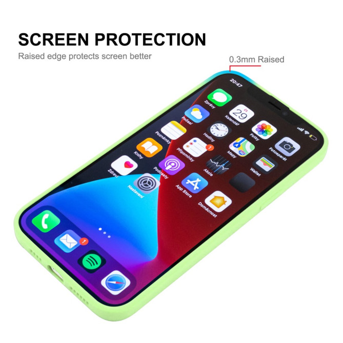 Coque iPhone 13 mini ENKAY Silicone Liquide