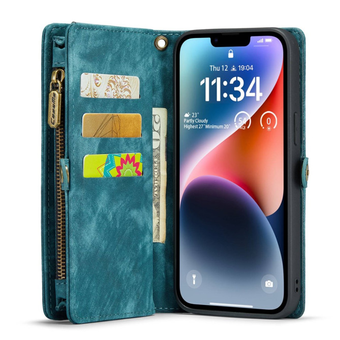 Housse iPhone 13 mini CASEME Portefeuille Support Détachable