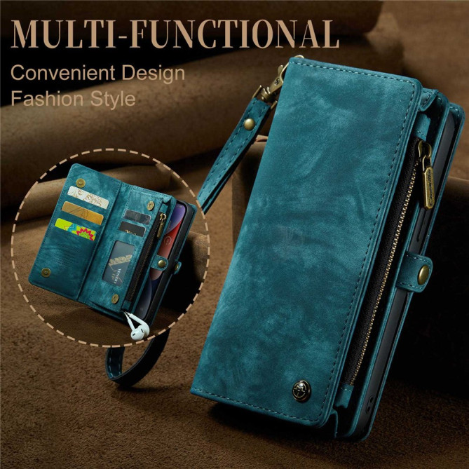 Housse iPhone 13 mini CASEME Portefeuille Support Détachable