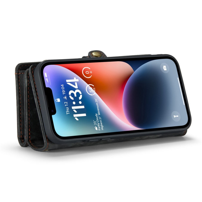 Housse iPhone 13 mini CASEME Portefeuille Support Détachable