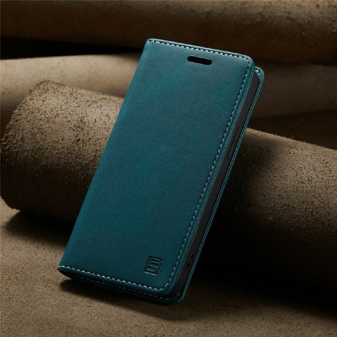 Housse iPhone 13 mini AUTSPACE Portefeuille RFID Rétro