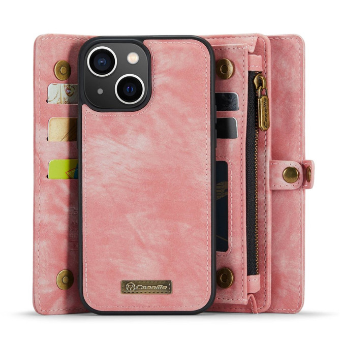 Housse iPhone 13 mini CASEME Portefeuille Support Détachable