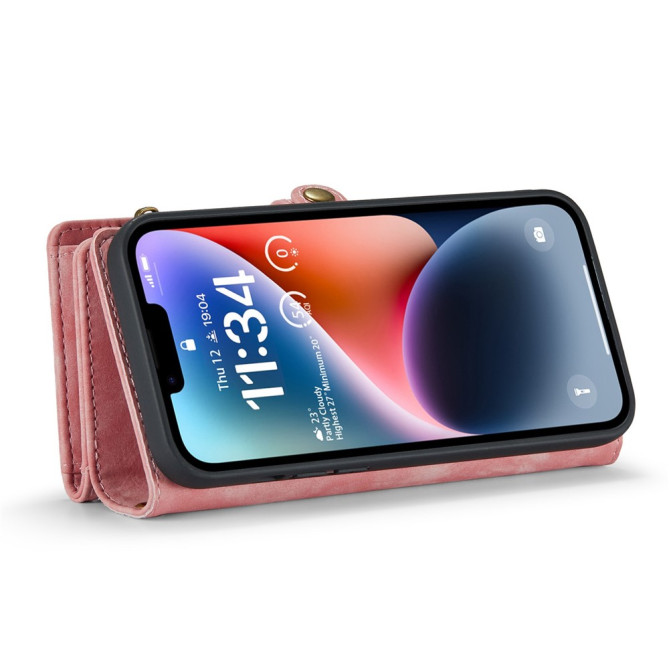 Housse iPhone 13 mini CASEME Portefeuille Support Détachable