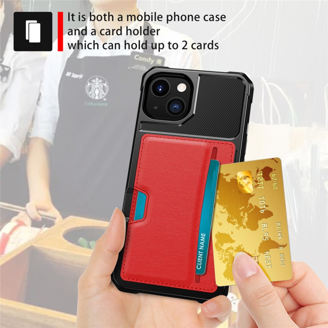 Coque iPhone 13 mini YB Portefeuille Modèle 5