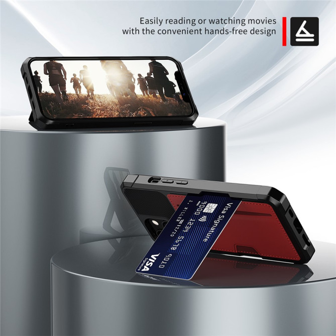 Coque iPhone 13 mini YB Portefeuille Modèle 5