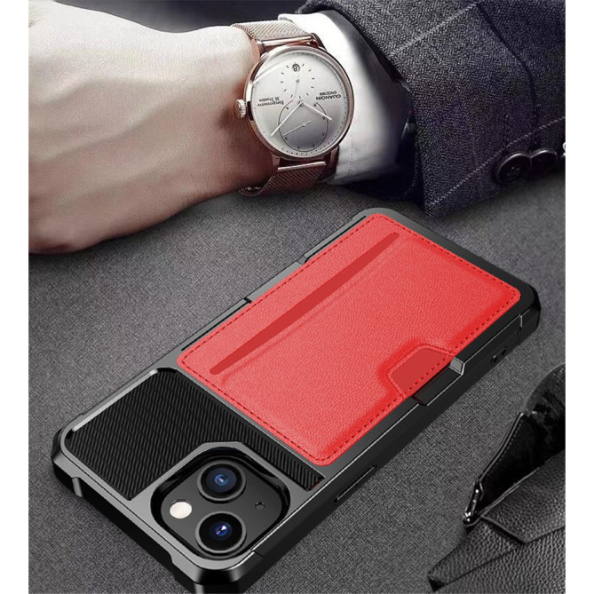 Coque iPhone 13 mini YB Portefeuille Modèle 5