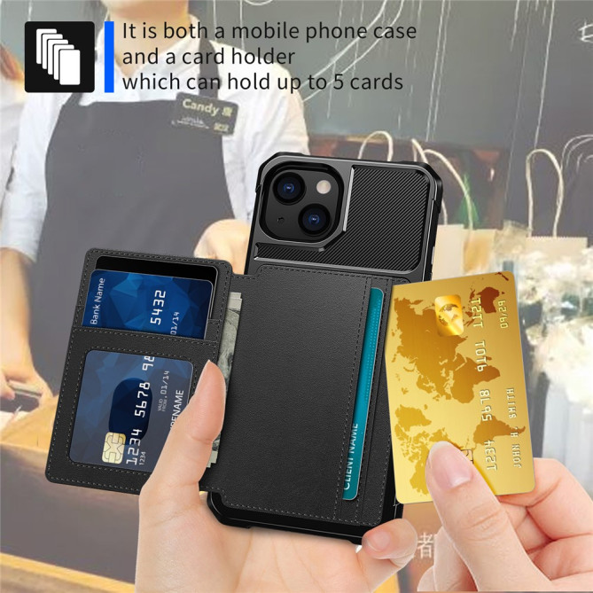 Housse iPhone 13 mini Portefeuille Magnétique Modèle 2