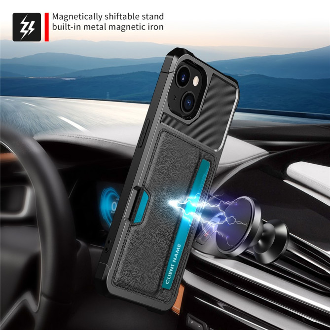 Coque iPhone 13 mini YB Portefeuille Modèle 5