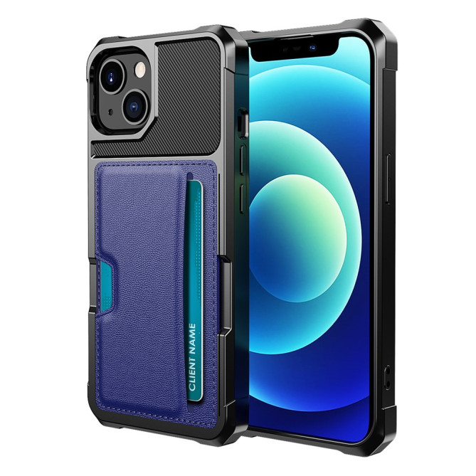 Coque iPhone 13 mini YB Portefeuille Modèle 5