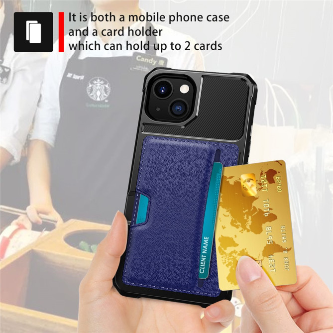 Coque iPhone 13 mini YB Portefeuille Modèle 5