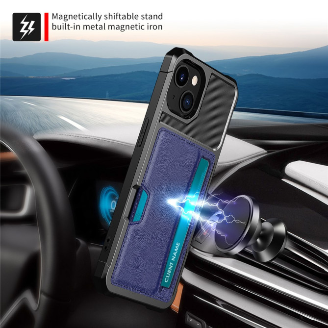 Coque iPhone 13 mini YB Portefeuille Modèle 5