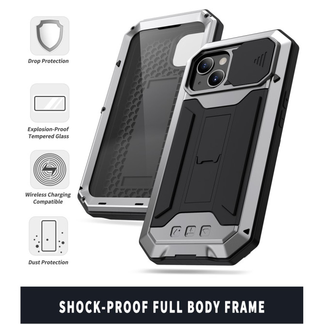 Housse iPhone 13 mini Waterproof avec Support