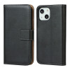 Housse iPhone 13 mini Portefeuille Support Cuir Véritable Modèle 2