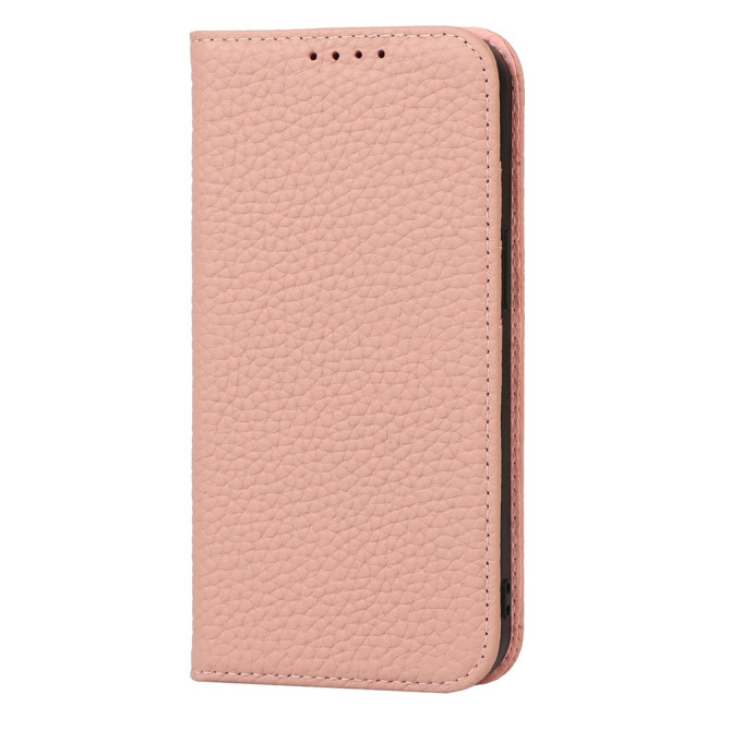 Housse iPhone 13 mini Portefeuille Support Cuir Véritable Modèle 3