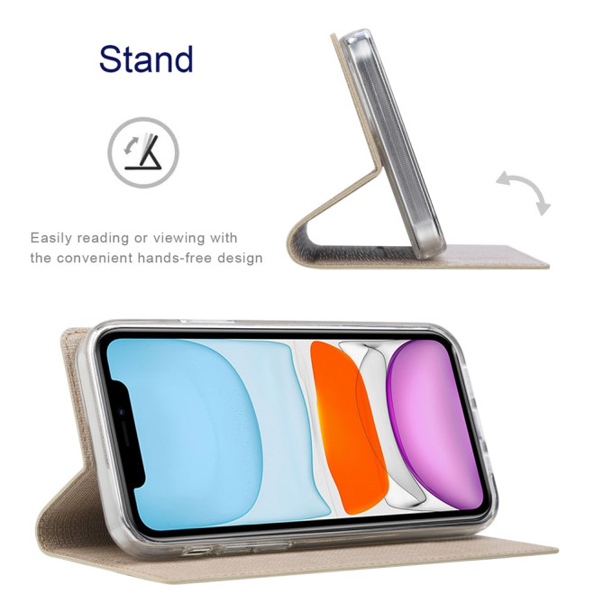 Housse iPhone 13 mini VILI Portefeuille Support Fermeture Automatique