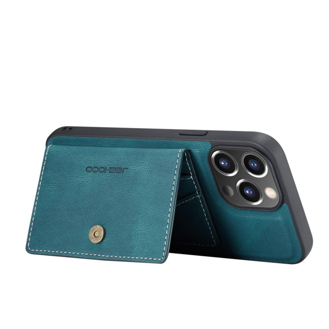Housse iPhone 13 mini JEEHOOD Portefeuille Magnétique