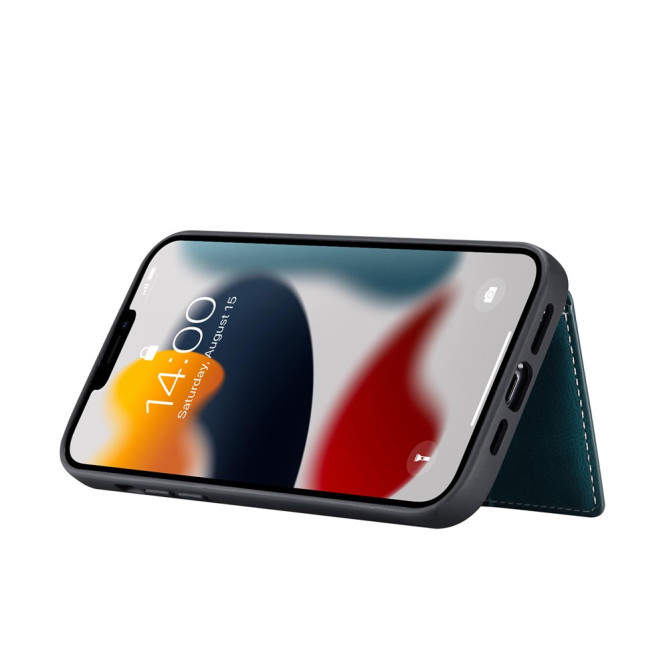 Housse iPhone 13 mini JEEHOOD Portefeuille Magnétique