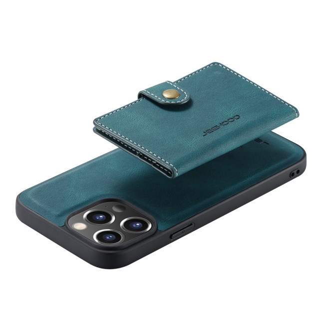 Housse iPhone 13 mini JEEHOOD Portefeuille Magnétique