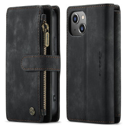 Housse iPhone 13 mini CASEME Portefeuille Fermeture Éclair