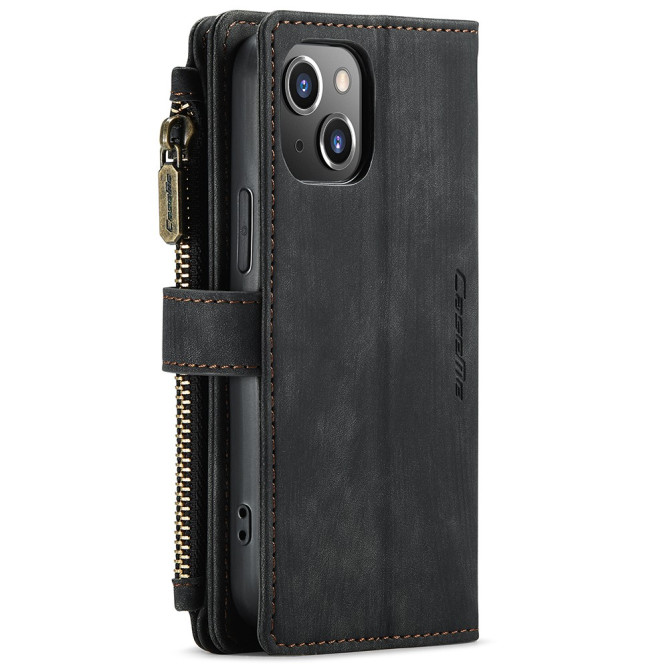 Housse iPhone 13 mini CASEME Portefeuille Fermeture Éclair