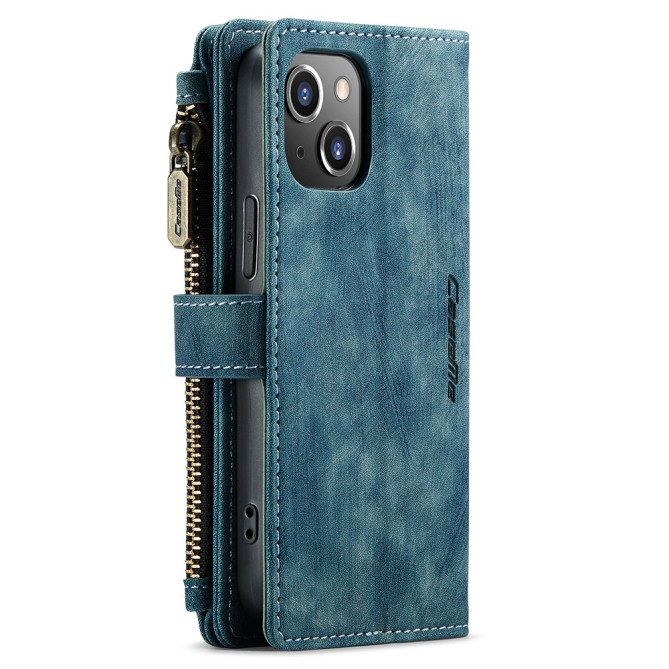 Housse iPhone 13 mini CASEME Portefeuille Fermeture Éclair