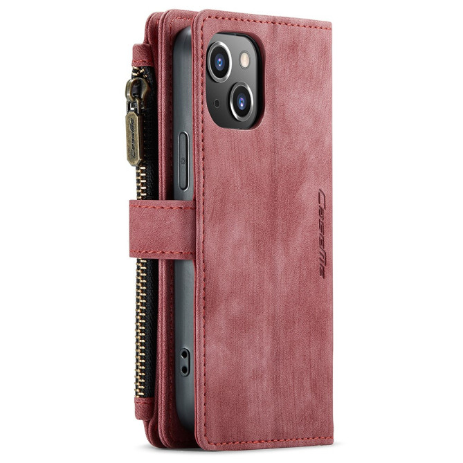 Housse iPhone 13 mini CASEME Portefeuille Fermeture Éclair