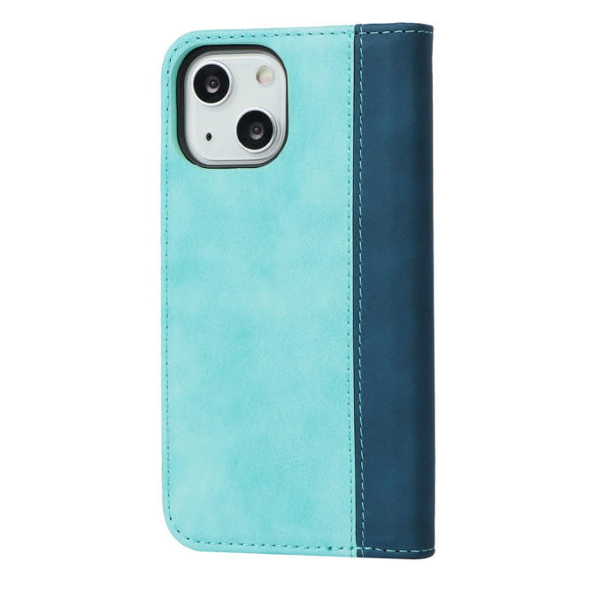 Housse iPhone 13 mini Portefeuille Bicolore