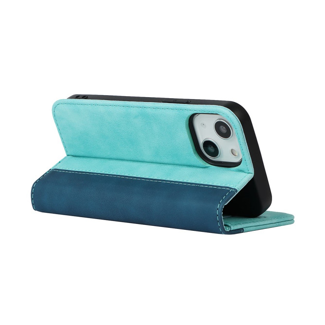 Housse iPhone 13 mini Portefeuille Bicolore