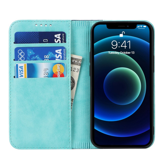 Housse iPhone 13 mini Portefeuille Bicolore