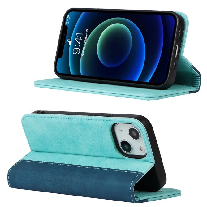 Housse iPhone 13 mini Portefeuille Bicolore