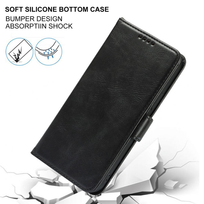 Housse iPhone 13 mini Portefeuille RFID Rétro