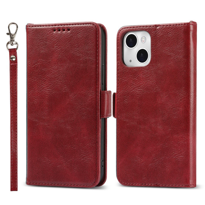Housse iPhone 13 mini Portefeuille RFID Rétro