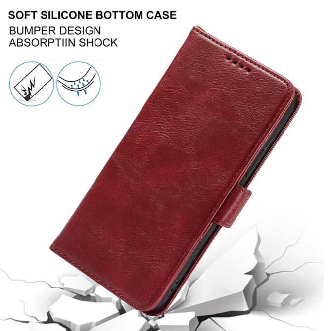 Housse iPhone 13 mini Portefeuille RFID Rétro
