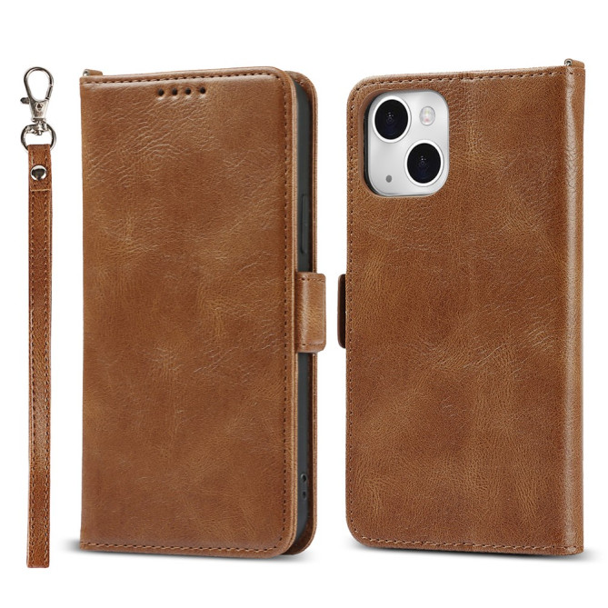 Housse iPhone 13 mini Portefeuille RFID Rétro