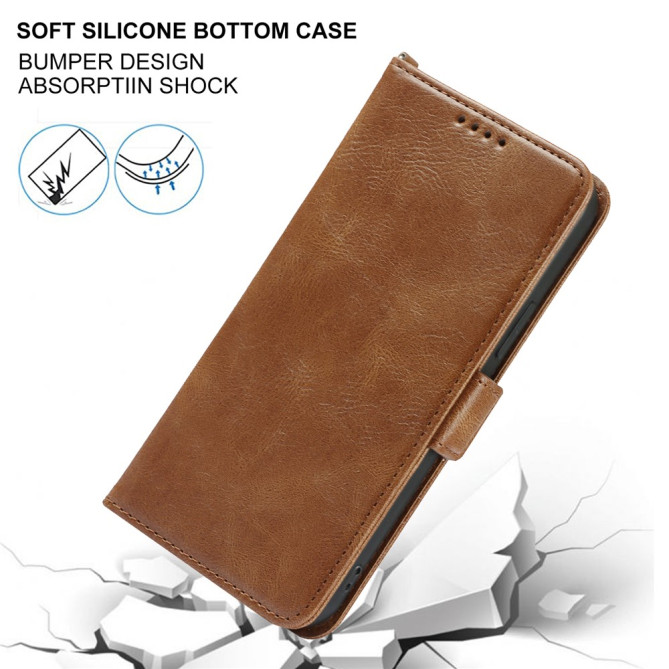 Housse iPhone 13 mini Portefeuille RFID Rétro
