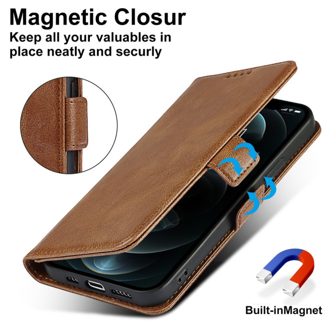 Housse iPhone 13 mini Portefeuille RFID Rétro
